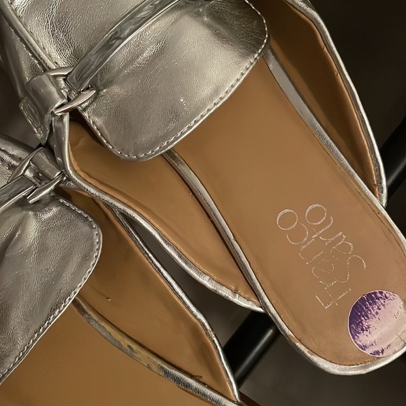 Silver Slip-On Shoes - Picture 2 of 4